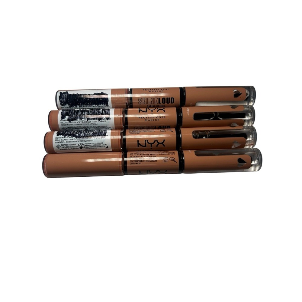 4 NYX Shine Loud High Shine Lip Color - Daring Damsel